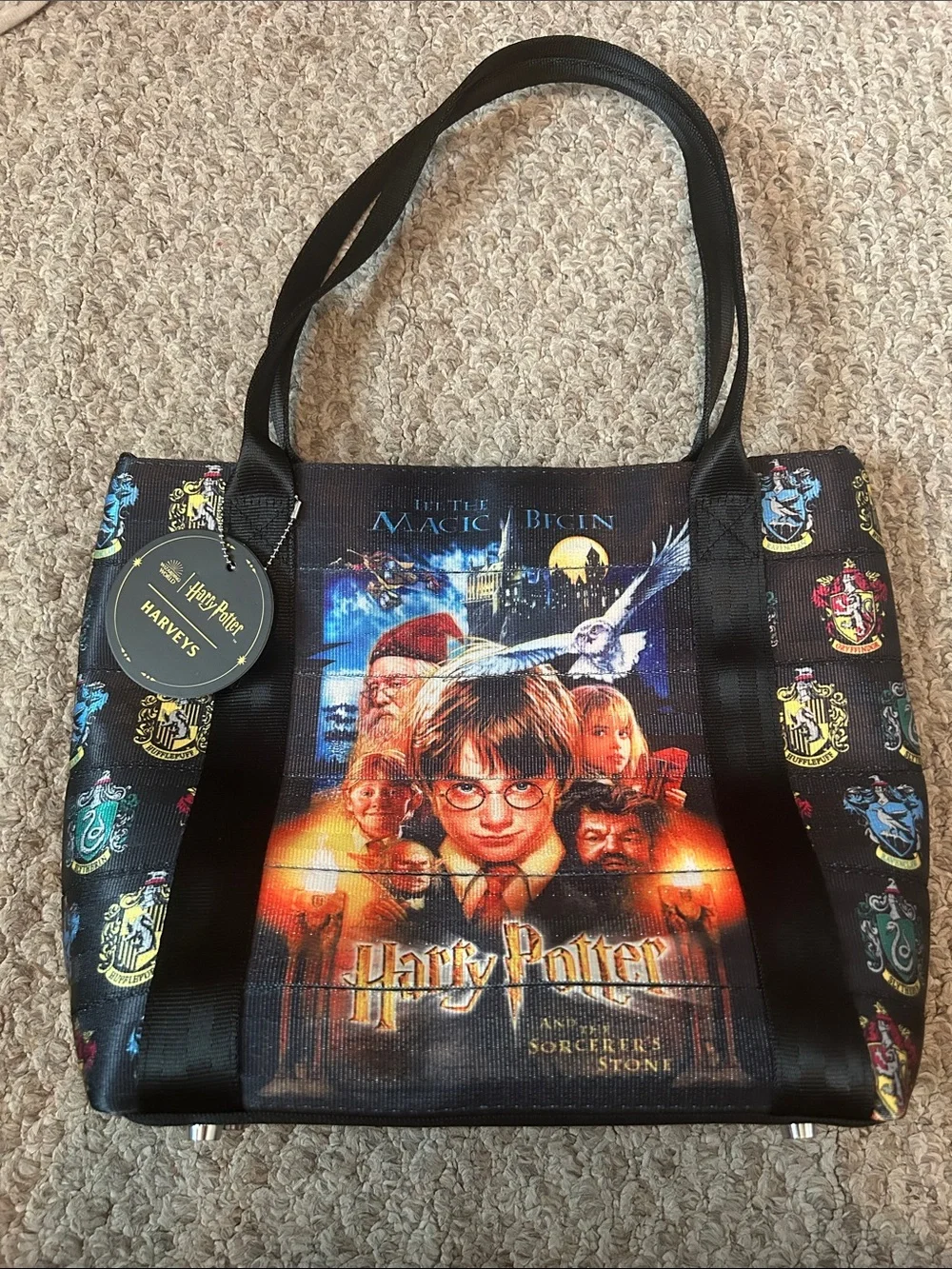 Harveys Harry Potter Graphic Tote - Picture 1 of 12